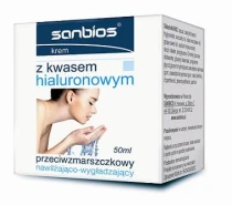 SANBIOS Krem z kwasem hialuronowym 50ml
