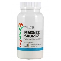 MyVita Magnez Skurcz 100tabl. - Magnez + Potas + Witamina B6