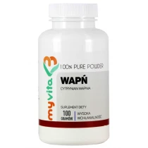 MyVita Wapń w proszku 100g - cytrynian wapnia
