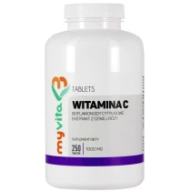 MyVita Witamina C 1000mg, 250 tabletek + róża + bioflawonoidy