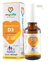 MyVita Witamina D3 Family Dzieci & Dorośli - krople 30ml
