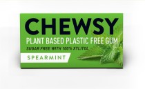 CHEWSY Gumy do żucia o smaku miętowym z ksylitolem 15g (10 gum) 