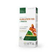 MEDICA HERBS Kurkumina 98% + Piperyna 60 kaps.