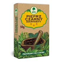 Pieprz czarny ziarnisty 50g DARY NATURY