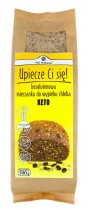 PIĘĆ PRZEMIAN Mieszanka do wypieku chleba KETO bezglutenowa 500g