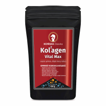 Kolagen Vital Max z Colostrum w proszku 450g KOŃSKA DAWKA