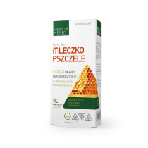 MEDICA HERBS Mleczko pszczele 300mg, 40 kaps.