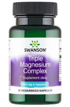 SWANSON Triple Magnesium Complex 400mg, 30kaps. 