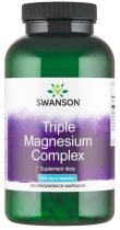SWANSON Triple Magnesium Complex 400mg, 300kaps.