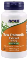 NOW FOODS Saw Palmetto Extract 160mg, 120sgels.
