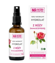 Hydrolat z róży damasceńskiej EKO 50ml NATURA RECEPTURA