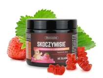 Żelki SKOCZYMISIE multiwitamina o smaku truskawki Skoczylas 60 szt.