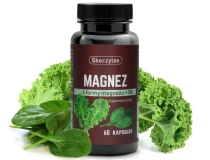 MAGNEZ 4 formy, witamina B6, szpinak, jarmuż 60 kps Skoczylas
