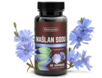 MAŚLAN SODU + FOS z witaminą B1 (tiamina) Skoczylas 60 kps