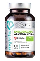SILVER Ashwagandha KSM-66 BIO, 60kaps. MyVita