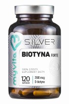 SILVER Biotyna 2500mcg, 120kaps. MyVita
