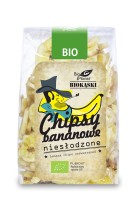 BIO PLANET Chipsy bananowe niesłodzone BIO 150g