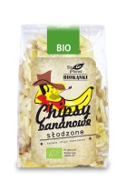 BIO PLANET Chipsy bananowe słodzone BIO 150g