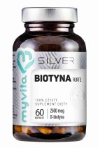SILVER Biotyna 2500mcg, 60kaps. MyVita