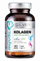 SILVER Kolagen Arthro + Beauty proszek typ I + II 80 g MyVita