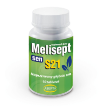 ASEPTA Melisept sen S21 60 tabletek