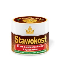 ASEPTA Stawokost - krem 50 ml z olejkiem z konopi i żywokostem 5% CBD 