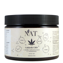 NAT Cukierki 5mg CBD 150g (ok. 30 sztuk)