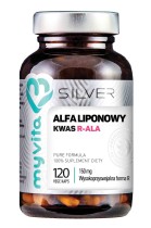 SILVER Kwas Alfaliponowy R-ALA 150mg, 120kaps. MyVita
