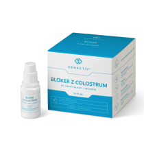 GENACTIV Bloker z Colostrum 9x10ml - do skóry głowy i włosów