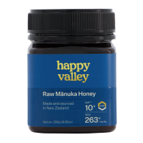 HAPPY VALLEY Miód Manuka UMF 10+ (MG 263+) 250g