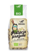 BIO PLANET Pistacje prażone i solone BIO 100g