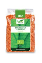 BIO PLANET Soczewica czerwona BIO 400g