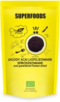 SUPERFOODS Jagody Acai liofilizowane sproszkowane BIO 100g BIO PLANET