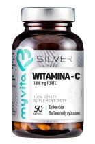 SILVER Witamina C 1000mg, 50 kaps. MyVita 