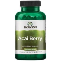 SWANSON Acai owoce 500mg, 120kaps.