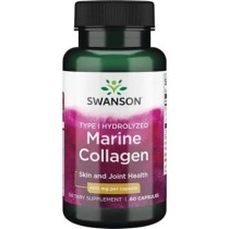 SWANSON Hydrolizowany kolagen z ryb Typu 1 400mg, 60kaps.