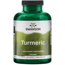 SWANSON Turmeric 720mg, 240kaps. - Kurkuma