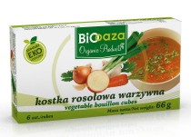 BIO OAZA Kostka rosołowa warzywna BIO 66g